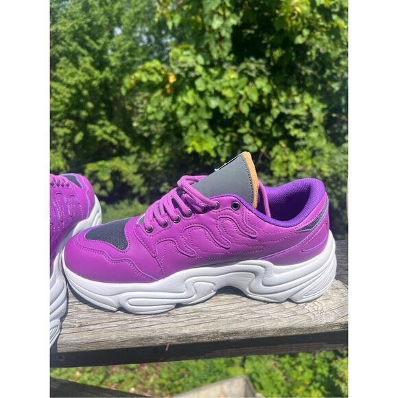 ROCKSTAR SNEAKERS (PURPLE HAZE) Men’s Sz 10 NIB - Picture 5 of 8